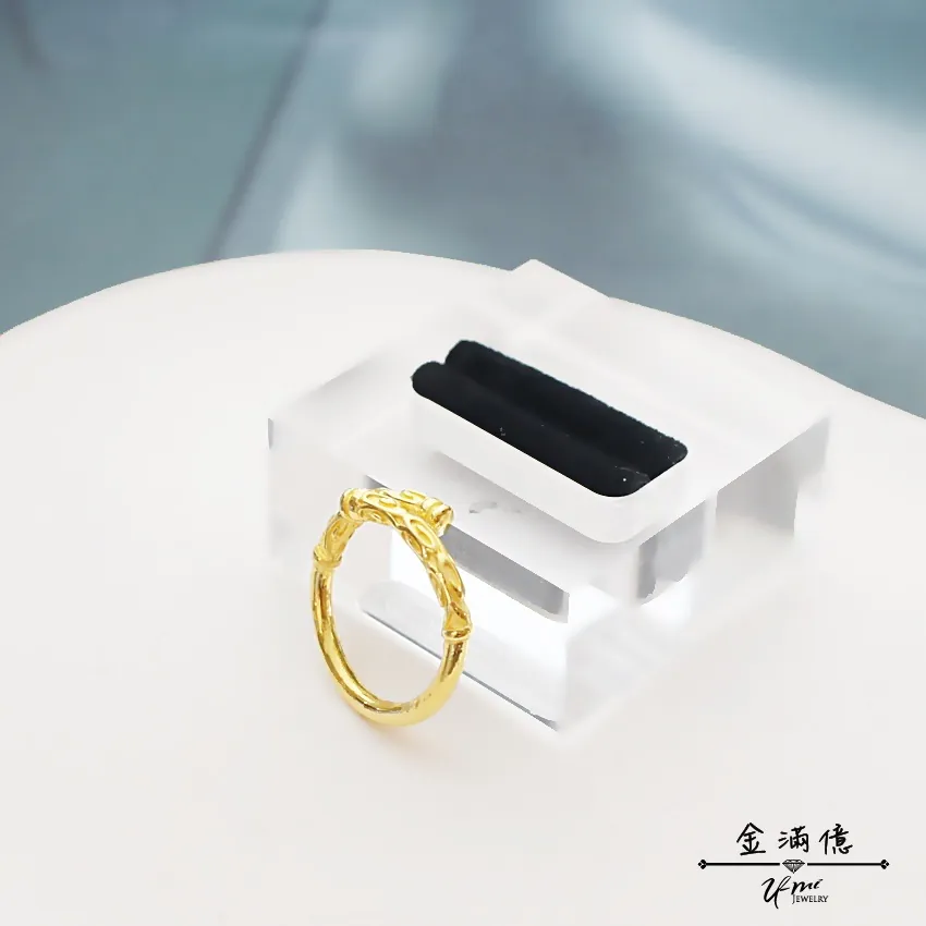 黃金戒指-緊箍咒造型-黃金男生戒指_02