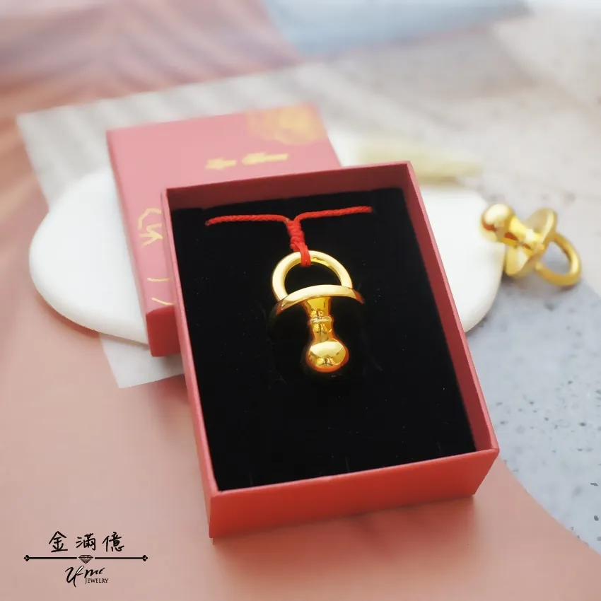黃金墜飾-Q比金奶嘴|黃金奶嘴- 黃金彌月金飾_03