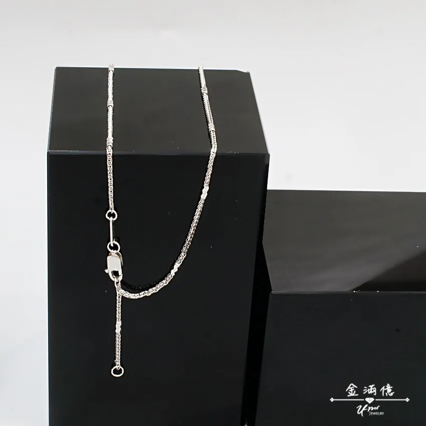 鉑金項鍊-節節蕭邦鍊-女生白金項鍊_02