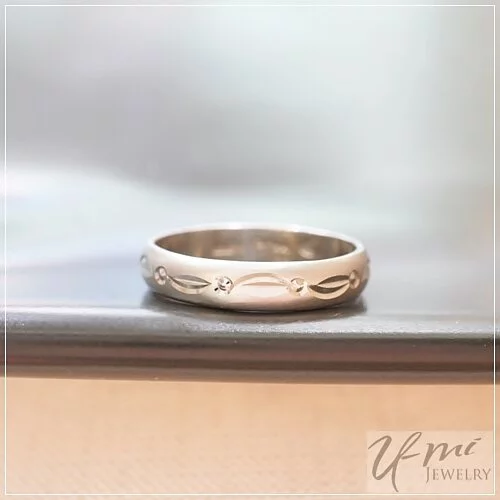 白金對戒-Scoring Mark-男生白金戒指02