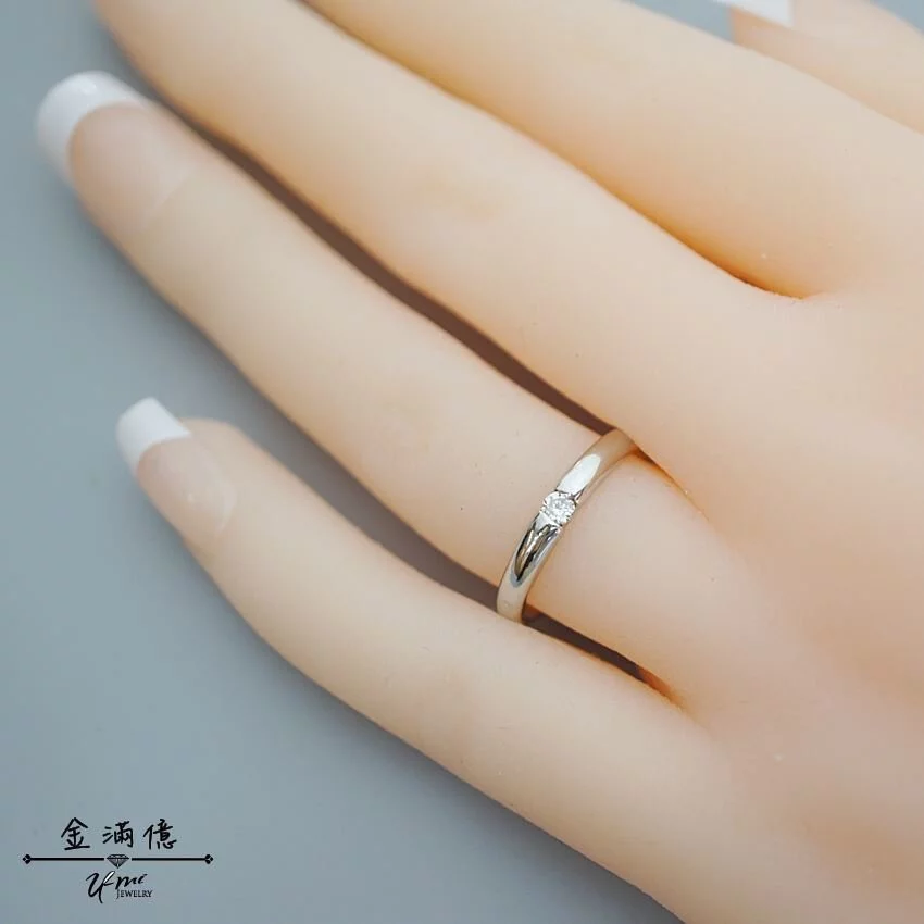 鑽石戒指_單鑽簡約- 求婚鑽戒_03