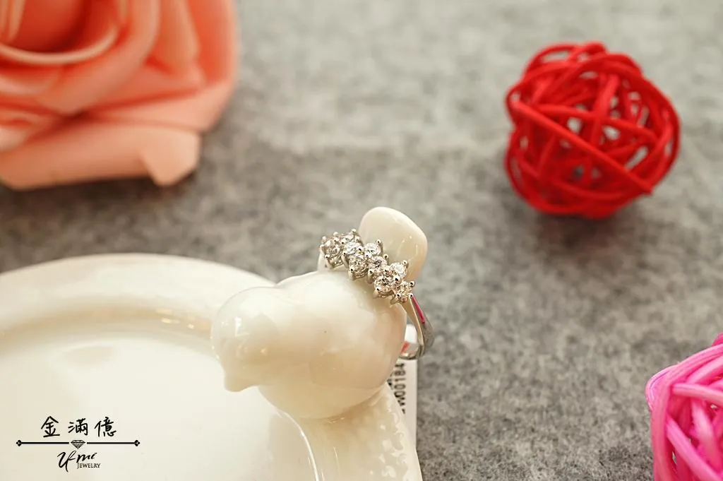 鑽石戒指-花之環-求婚結婚鑽戒_02
