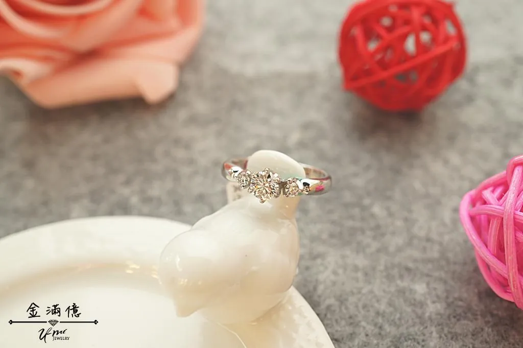 鑽石戒指-典雅婚戒-求婚結婚鑽戒_02