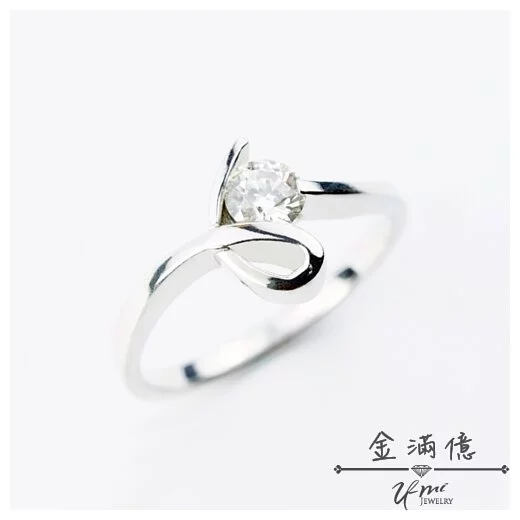 Love only you - 鑽石戒指|14K白K金