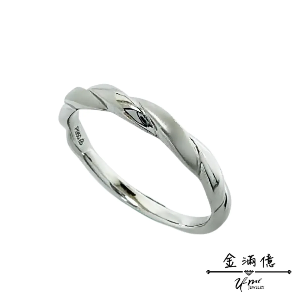 無可救藥的浪漫-白金對戒|鑽石戒指