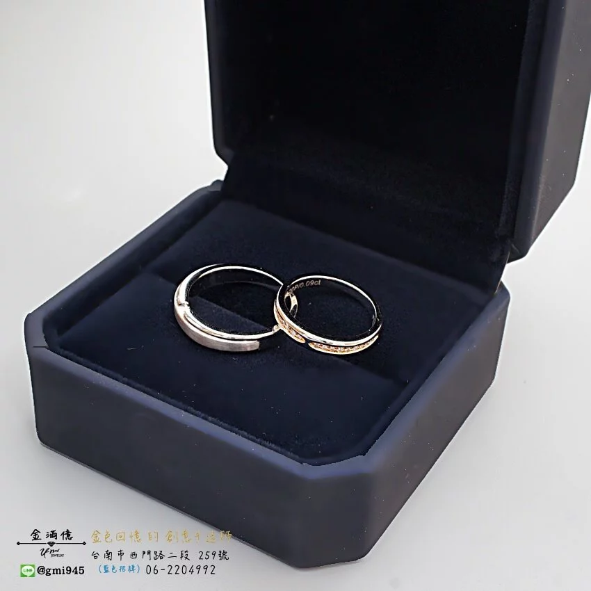 白金對戒- 相戀玫瑰銀河- 鉑金結婚戒指_03