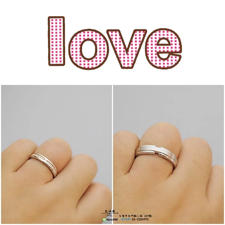 白金對戒- 相戀玫瑰銀河- 鉑金結婚戒指_04