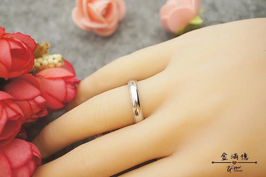 白金對戒- 經典純淨的愛- 鉑金結婚戒指_03