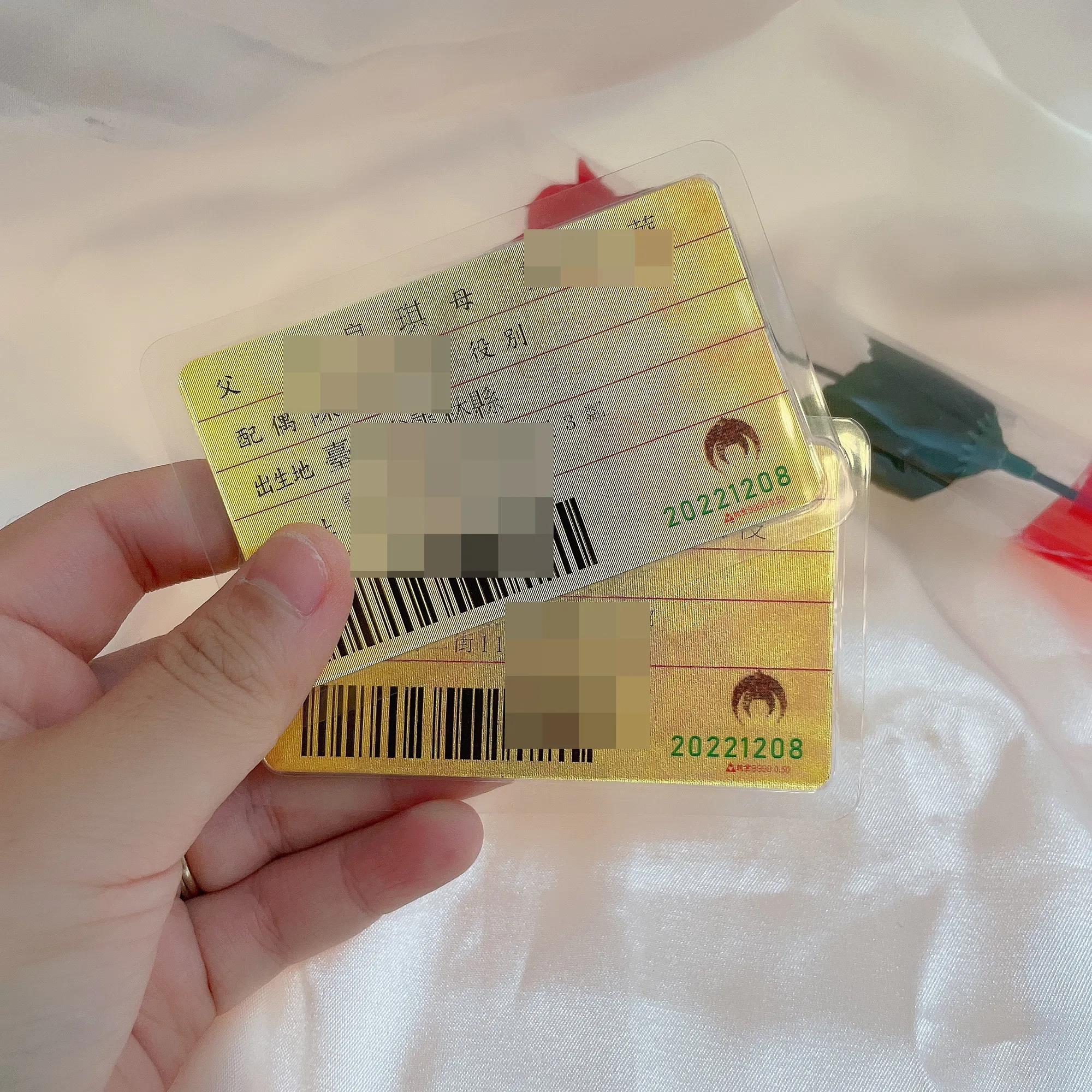 訂做黃金金牌-黃金身分證|求婚 彌月送禮- 黃金擺件 (3)