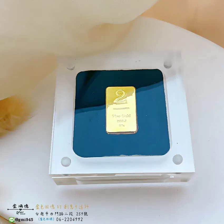 客製化飾品-結婚紀念日禮物-訂做金塊 (4)