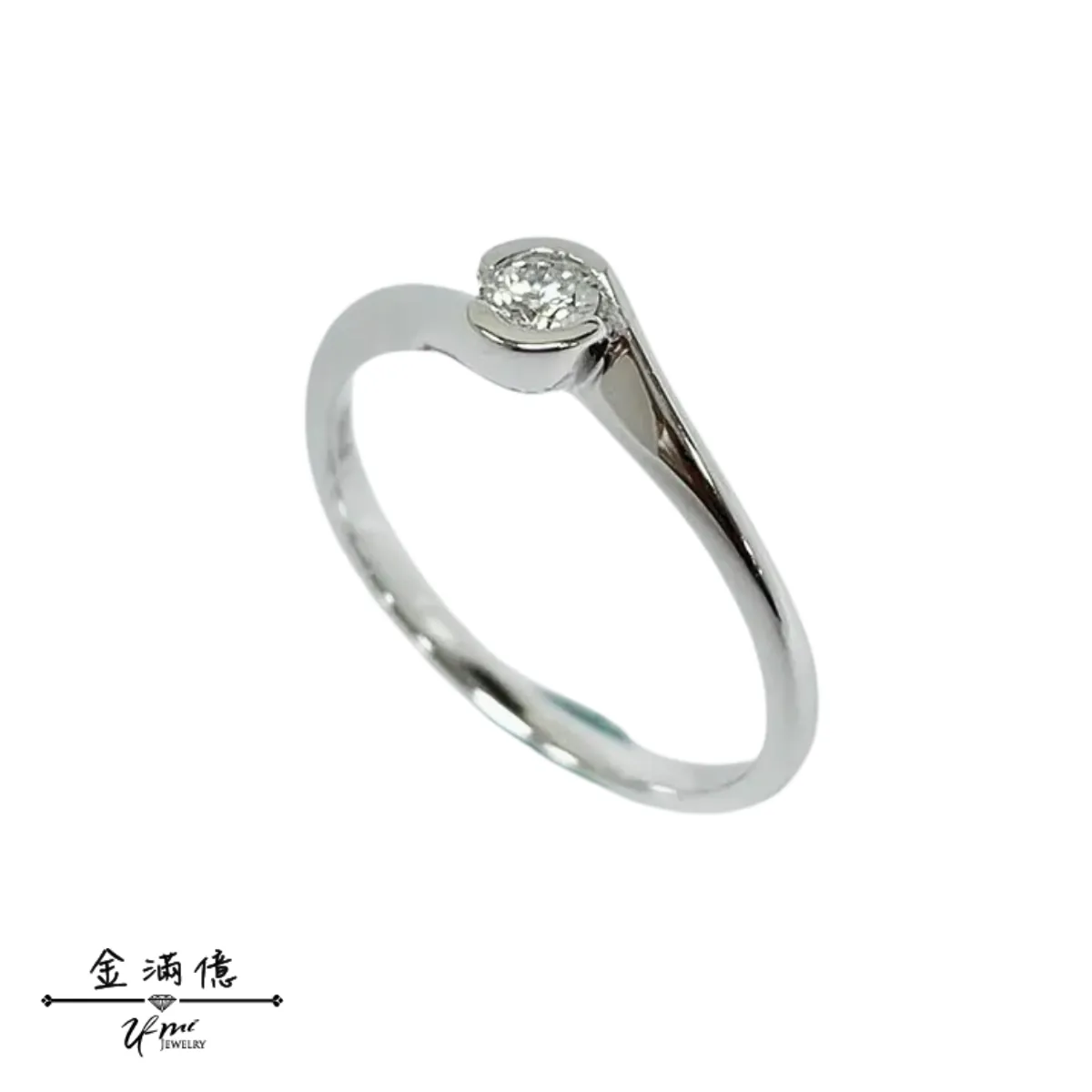 包容-鑽石戒指-白金戒指|求婚戒指_02