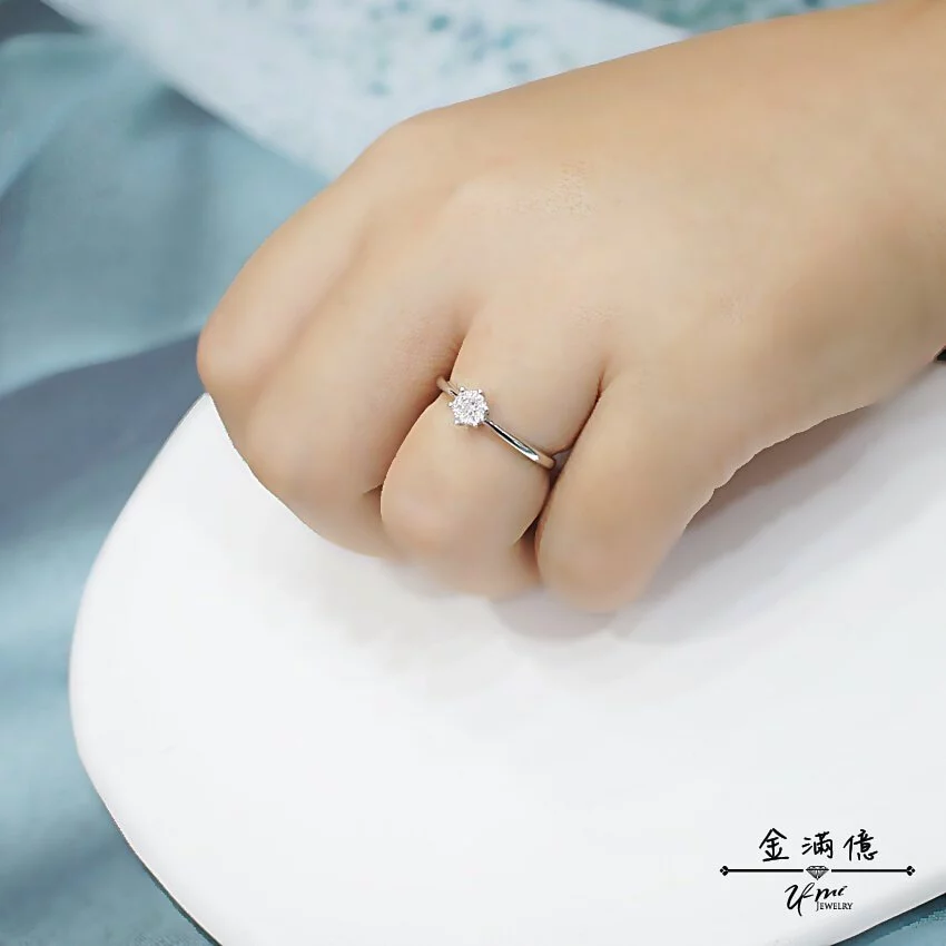 點滴累積起來的愛-鑽石戒指-白金戒指|求婚戒指_03