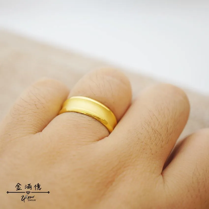 黃金戒指-霧感阿舍-黃金男生戒指_03