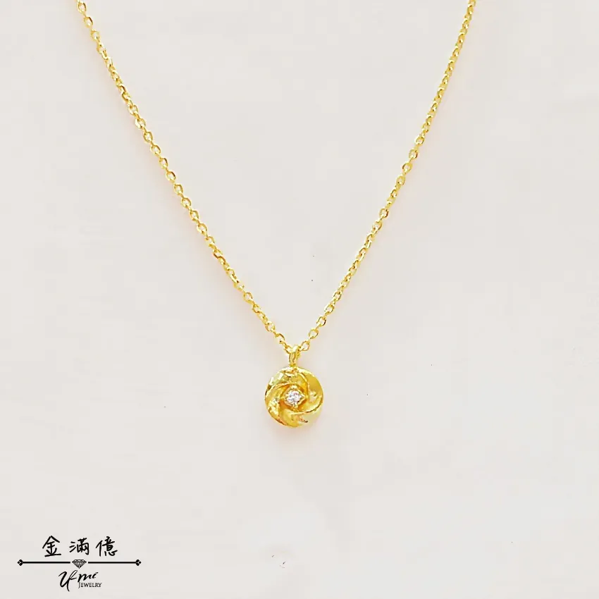 柔情光點-黃金套鍊 | 女生黃金項鍊