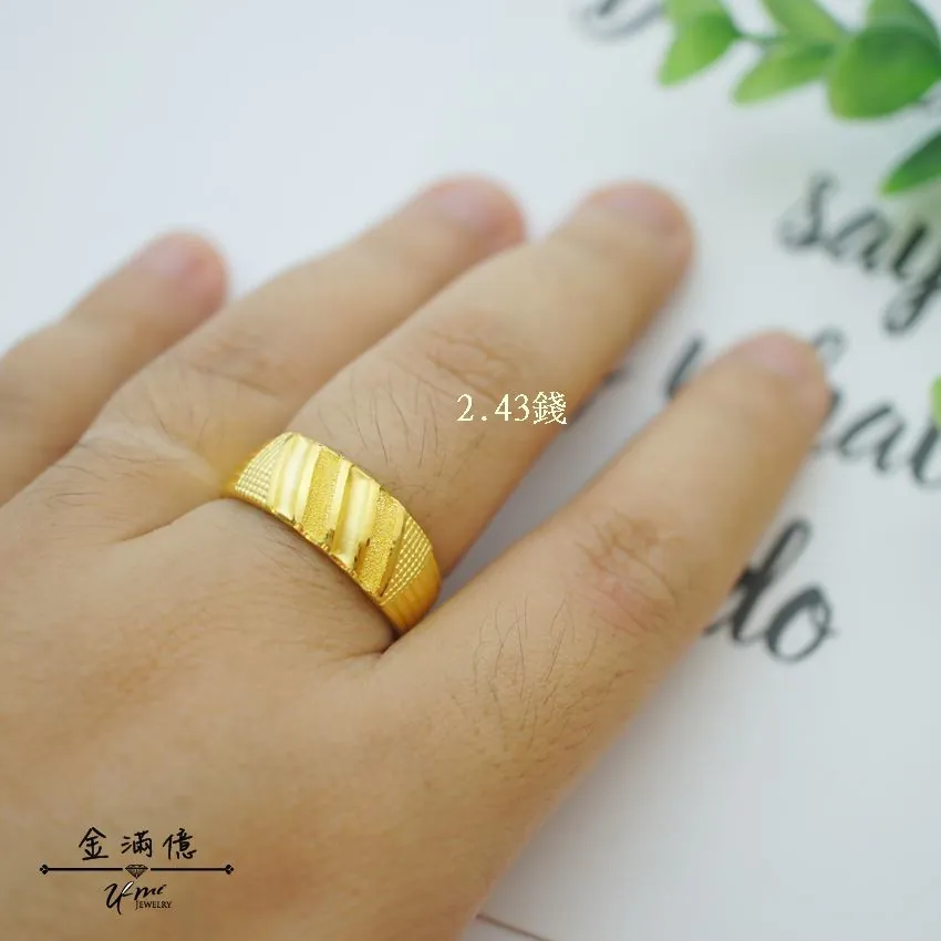alt="黃金戒指-穩重的你黃金男生戒指_03
