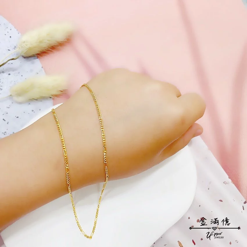 黃金項鍊-鳳眼小古巴-女生黃金項鍊_02