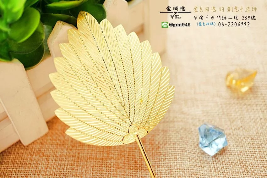特殊訂做黃金-濟公師傅的法力黃金扇子 (3)