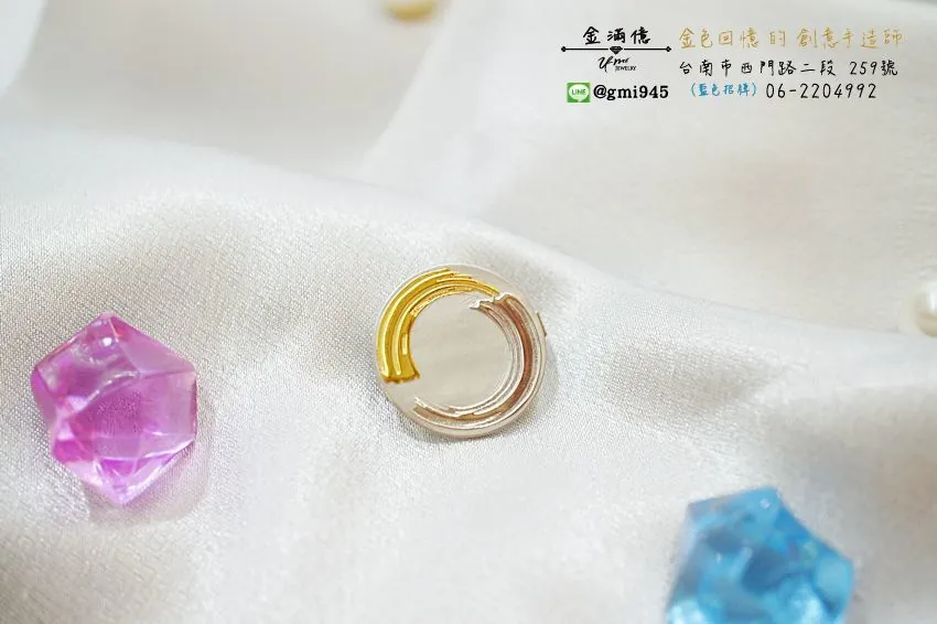 客製化-企業公司Logo純銀胸章 (2)