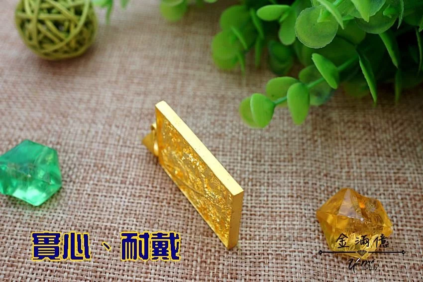 黃金墜飾-忠義關公- 黃金男生墜飾_03