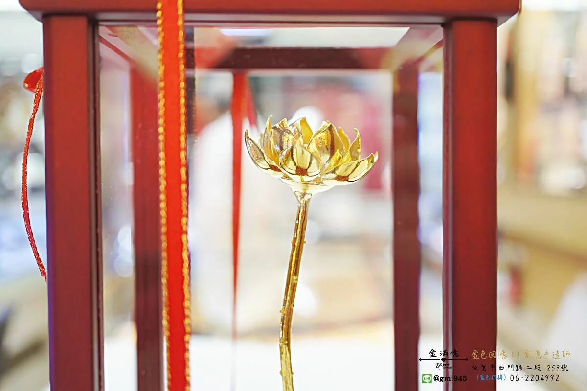 客製化飾品-蓮花-黃金擺飾|擺件 (2)
