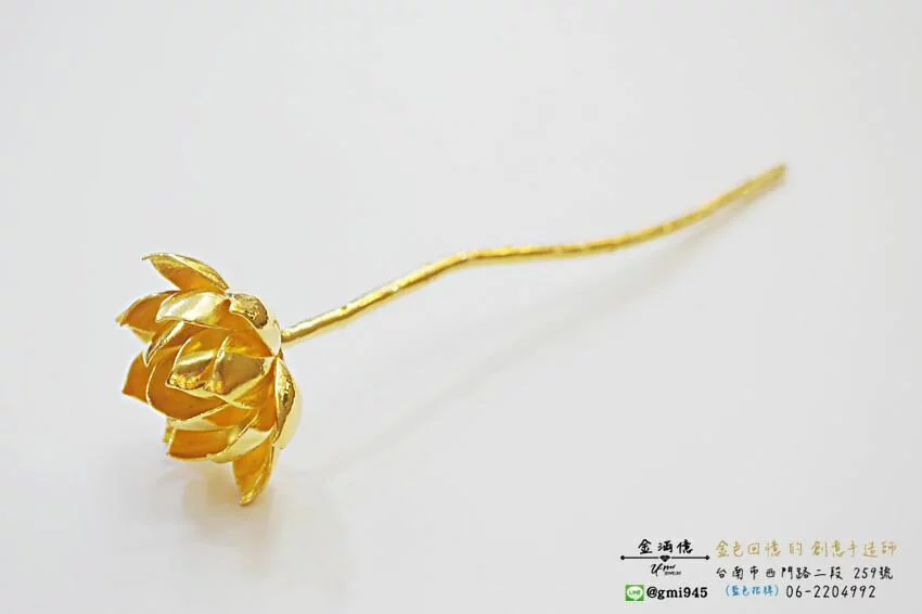 客製化飾品-蓮花-黃金擺件|禮品