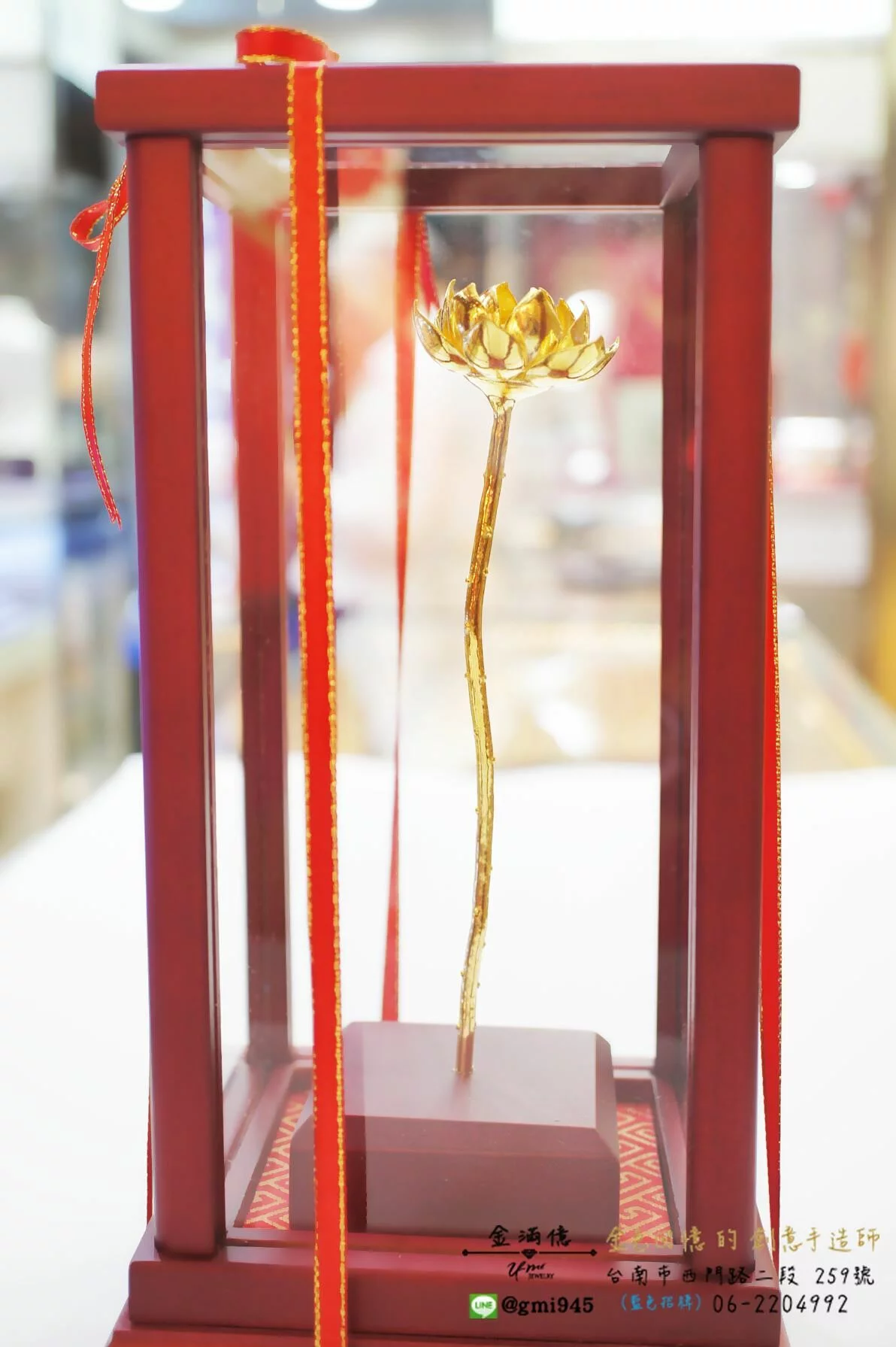 客製化飾品-蓮花-黃金擺件|禮品