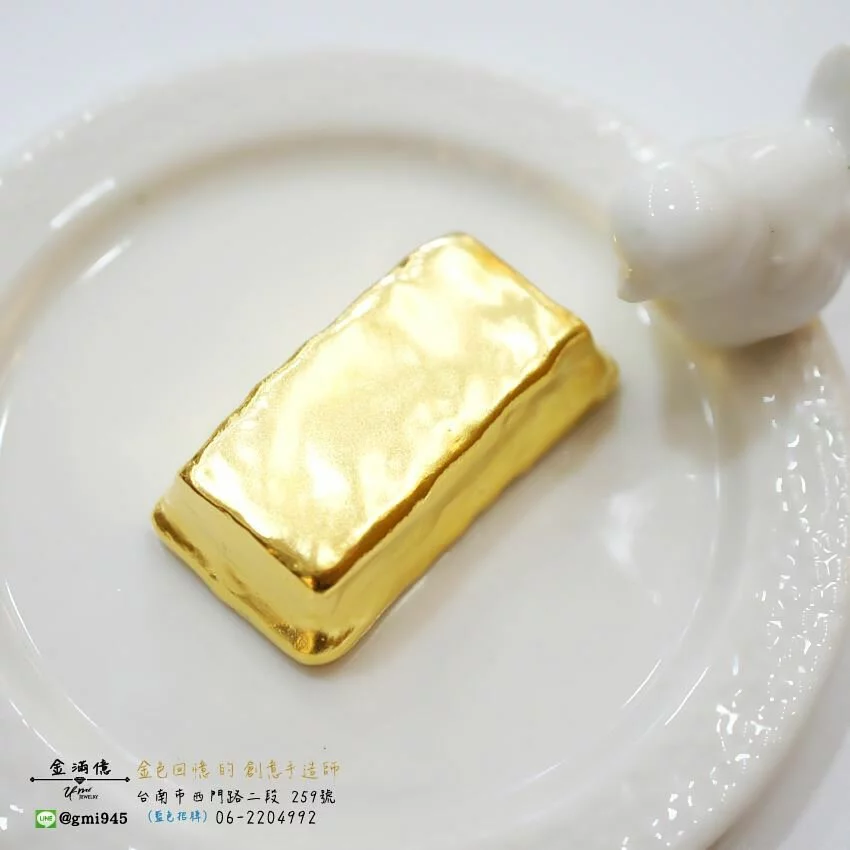 客製化飾品_巧克力造型-金塊|金條 (1)