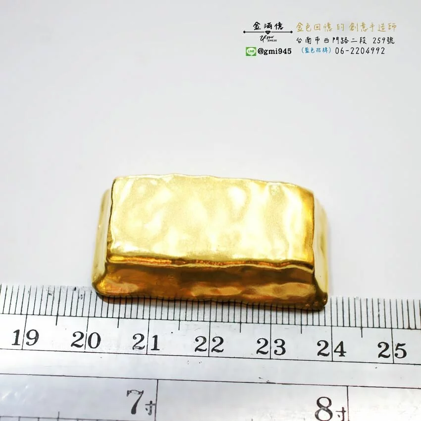 客製化飾品_巧克力造型-金塊|金條 (2)