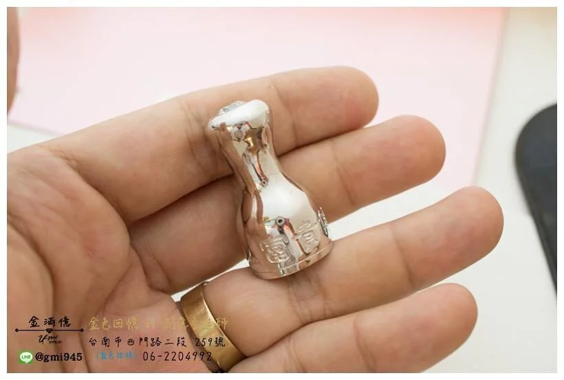 特殊訂做-一克拉鑽石白金印章 (4)