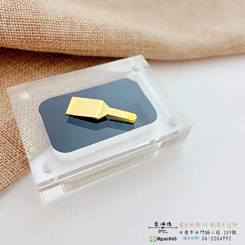 客製化飾品-鐵板燒鏟子-黃金擺飾|禮品 (2)