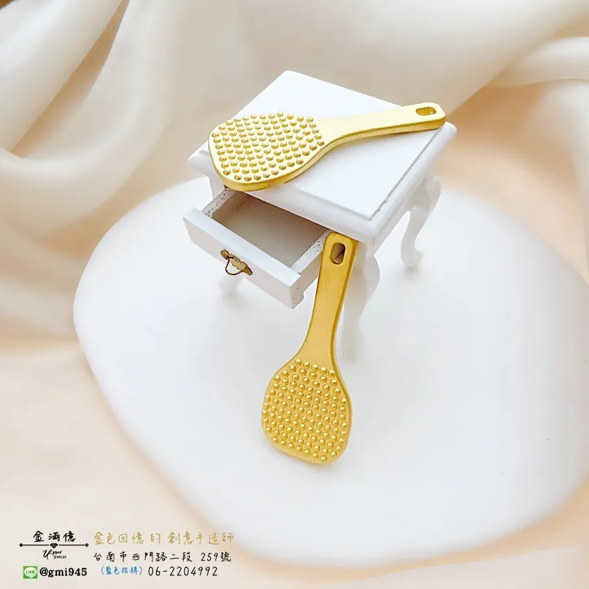 客製化飾品-黃金飯匙-黃金擺飾|禮品 (1)