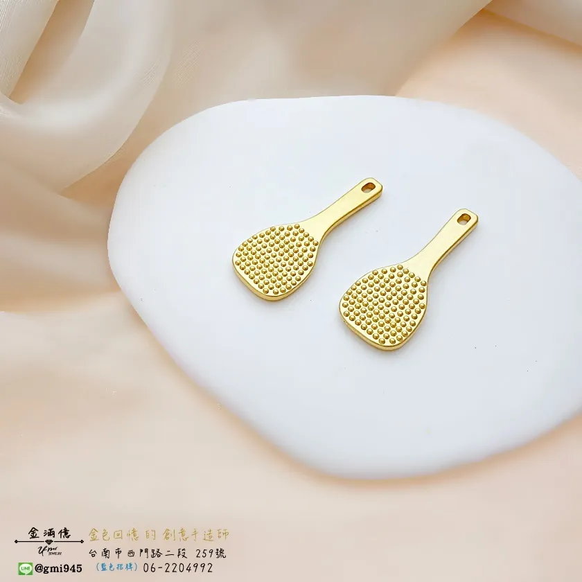 客製化飾品-黃金飯匙-黃金擺飾|禮品 (2)