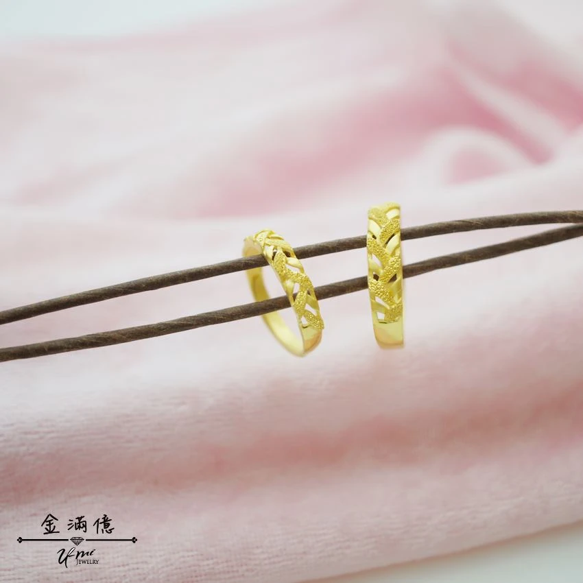 只為妳閃耀-黃金對戒｜黃金戒指