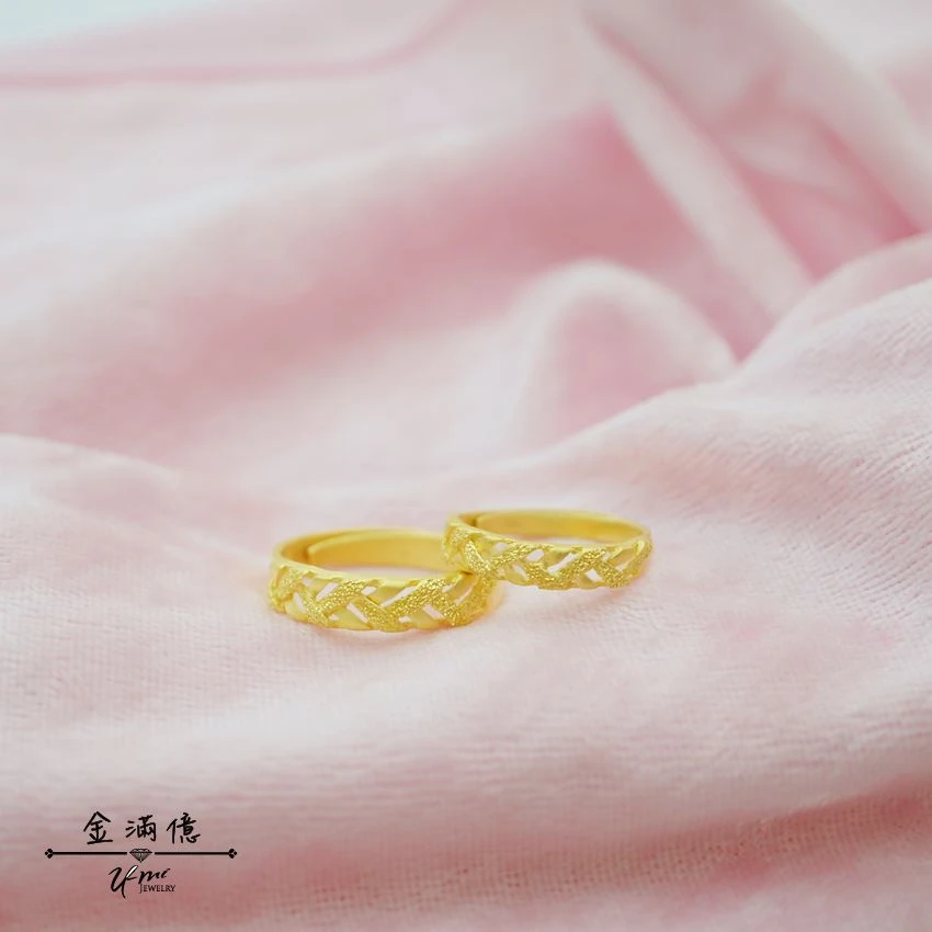 黃金戒指-我為妳閃耀-黃金對戒_02