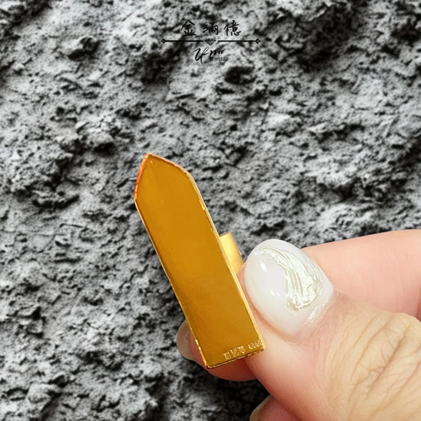客製化飾品-生財工具黃金抹刀-黃金禮物03