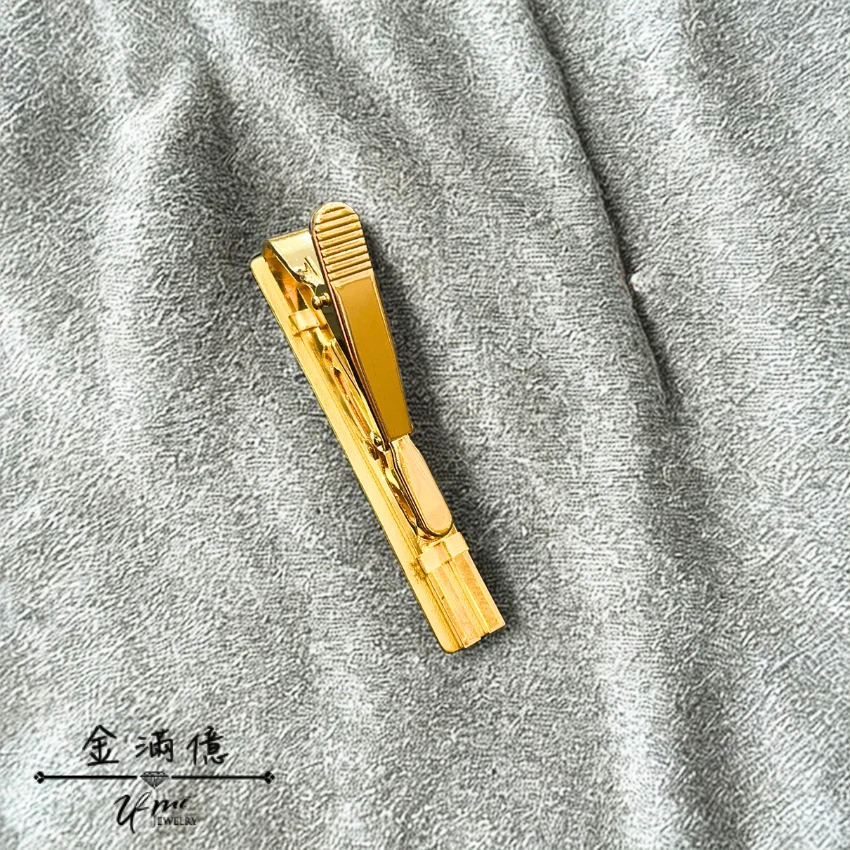客製化飾品-簽名黃金領帶夾-黃金禮物02