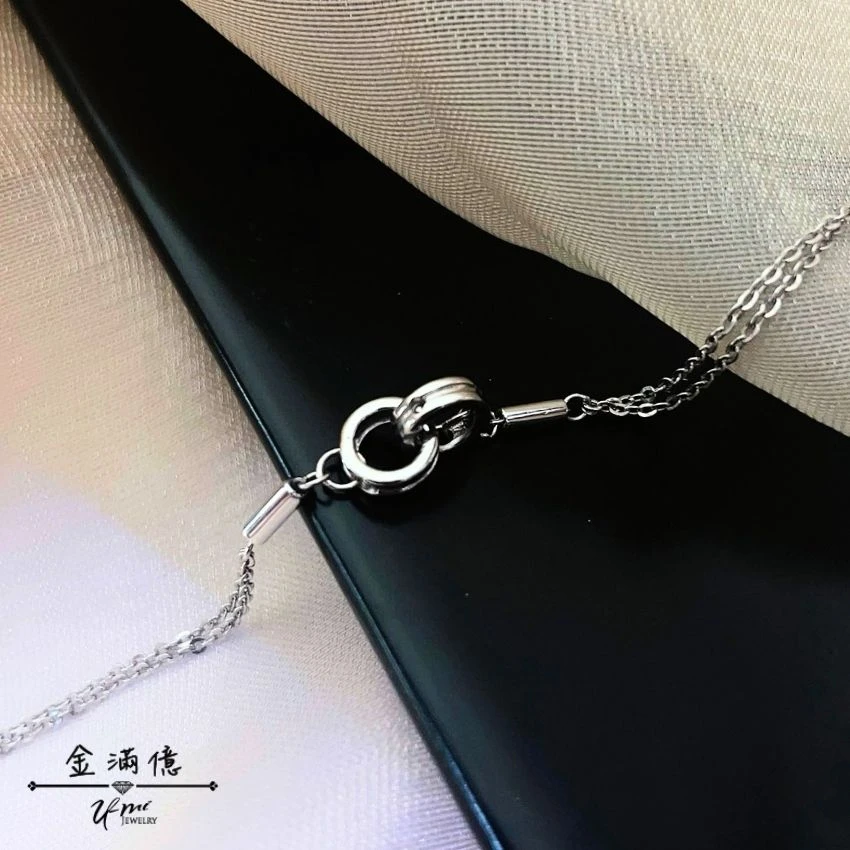 命定交集-女生白金手鍊|鉑金手鍊