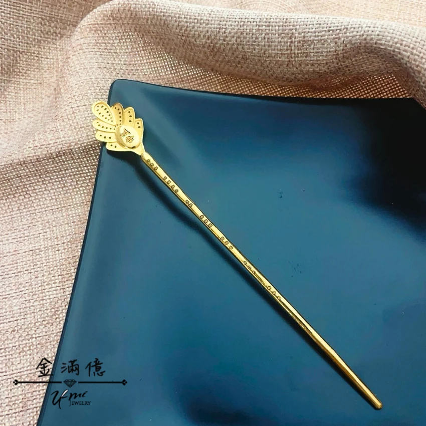 特殊客製化-獻給神明的黃金髮簪