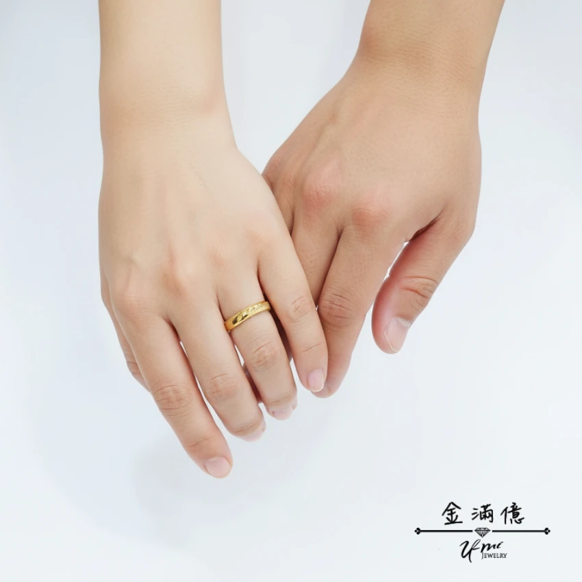 黃金戒指-星河光跡-黃金對戒_04