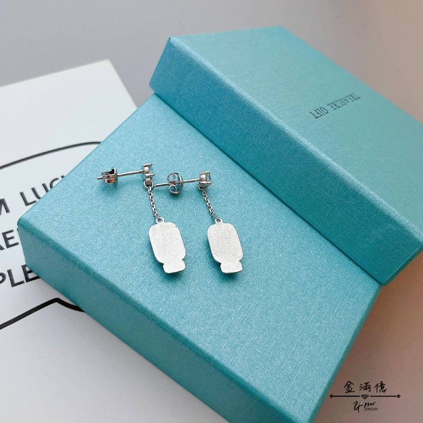 客製化飾品-摩艾白金耳環-03