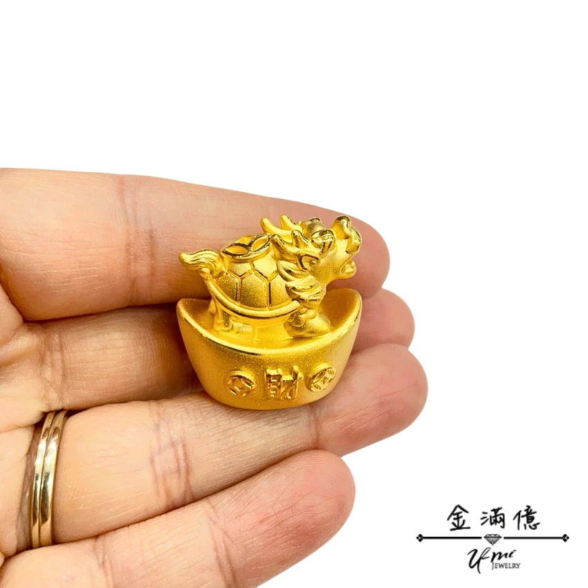 龍龜造型-開幕禮物|黃金擺件 (4)