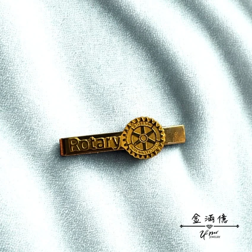 客製化飾品- LOGO領帶夾｜9999純金訂製 永恆印記