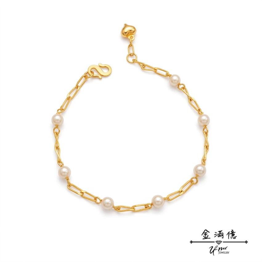 方寸凝光 -黃金手鍊|女生手鍊