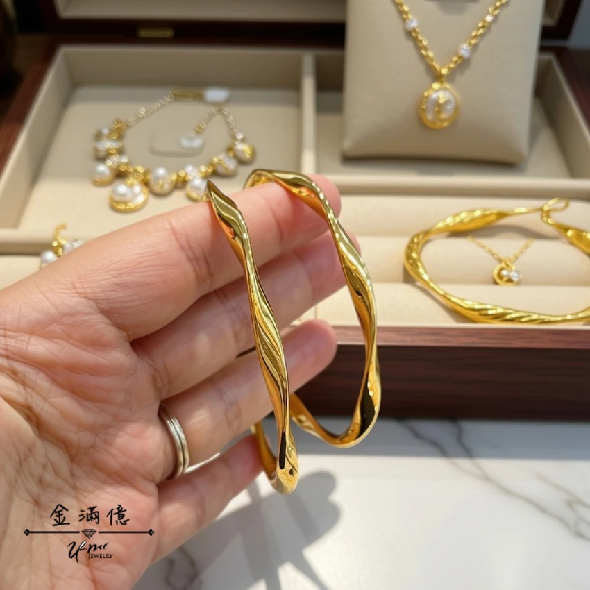 信念無盡-莫比烏斯 黃金手環