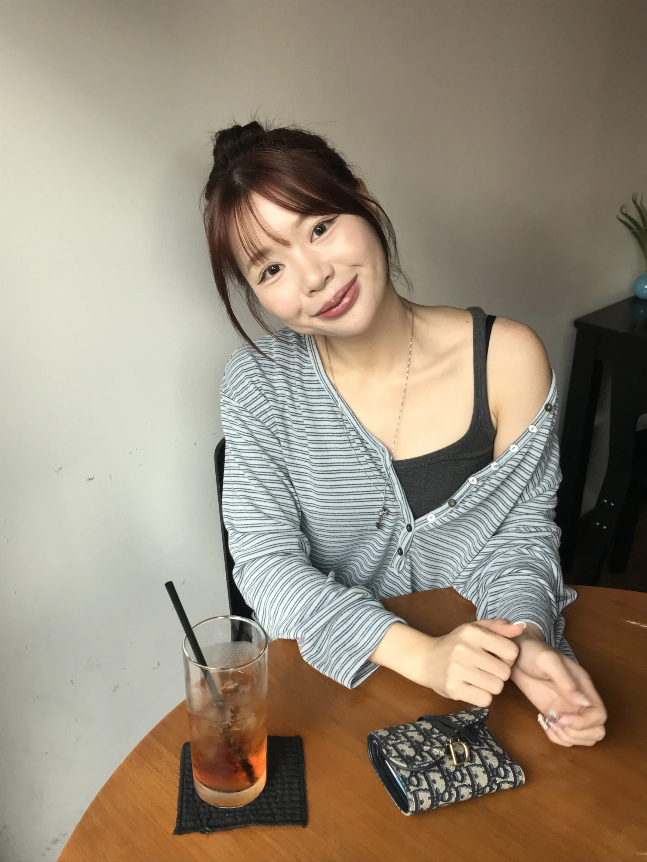 安哥拉兔毛🐰彈性超大的合身款內搭背心（無罩杯） B21