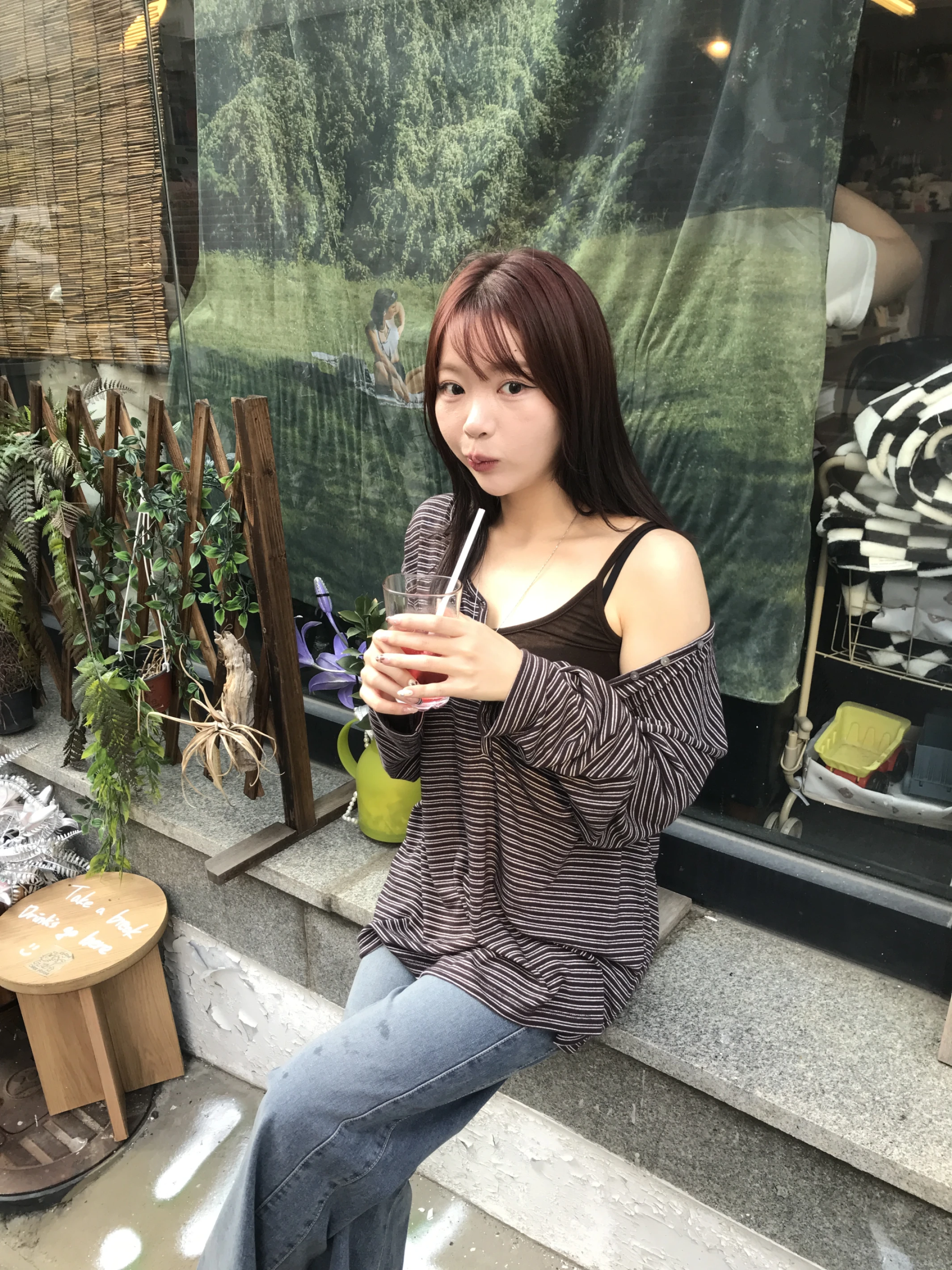 微辣的微微透視內搭小背心（無罩杯） B22