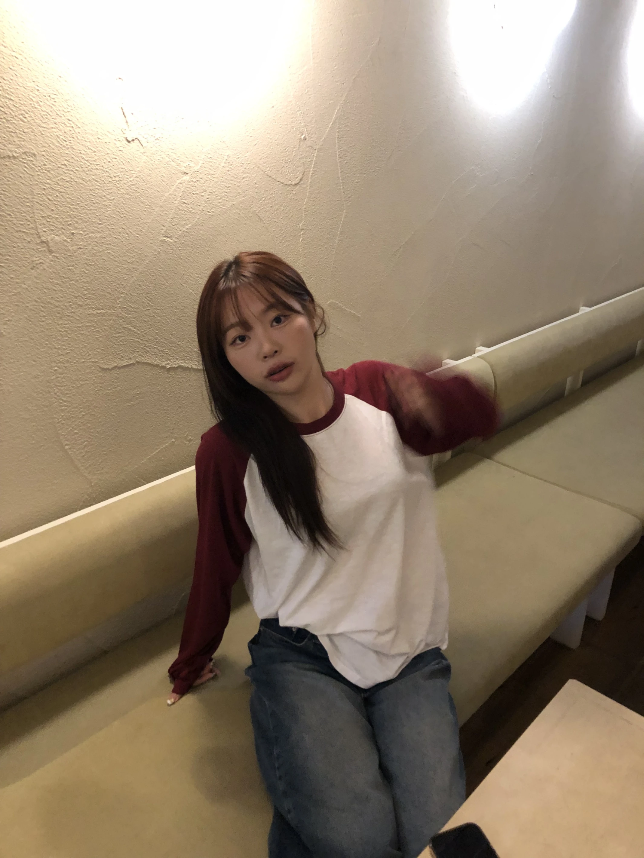 日常百搭☁️美式率性但很韓的插肩T KT145