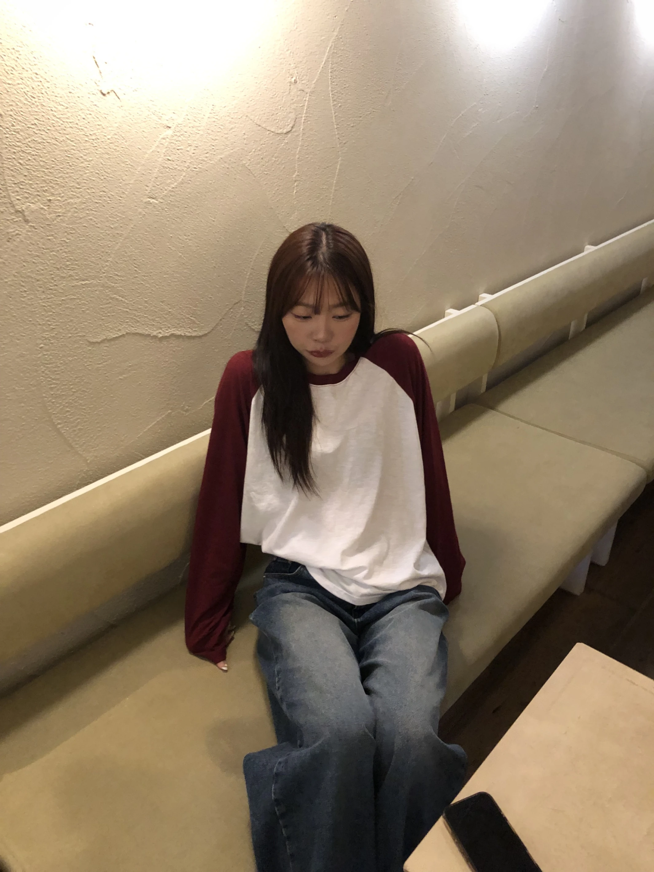 日常百搭☁️美式率性但很韓的插肩T KT145