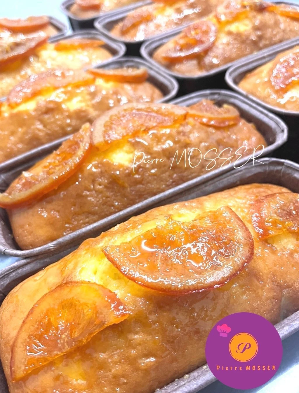 春天的旅行磅蛋糕