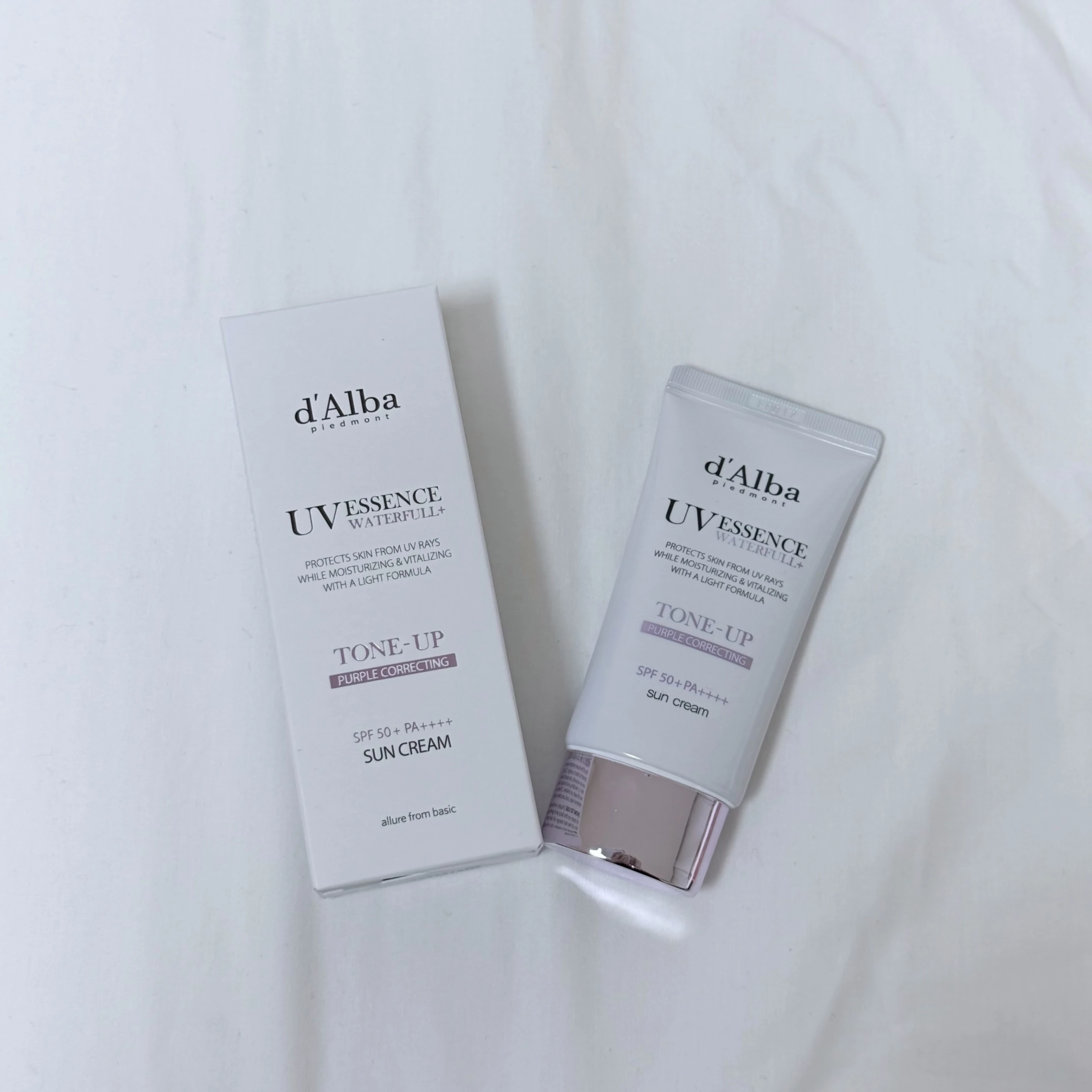 dalba UV ESSENCE WATERFULL 純素水潤提亮防曬霜50ml